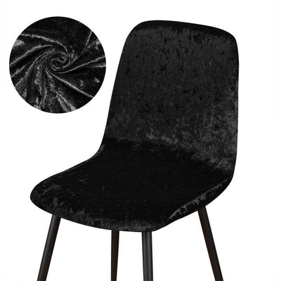 Skandináv Székhuzat Black Coffee Velvet