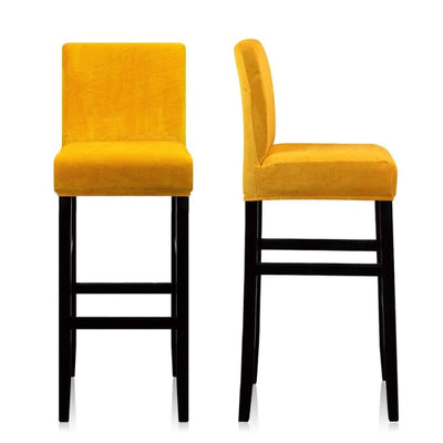 Okker Bársony Bárszék Huzat