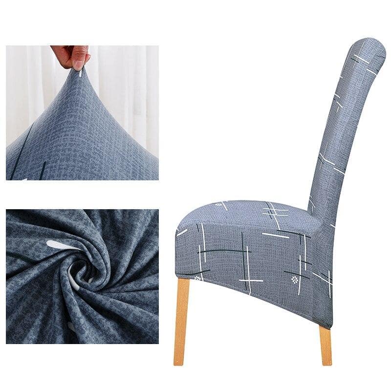 Nagy Méretű Székhuzat Ezüst