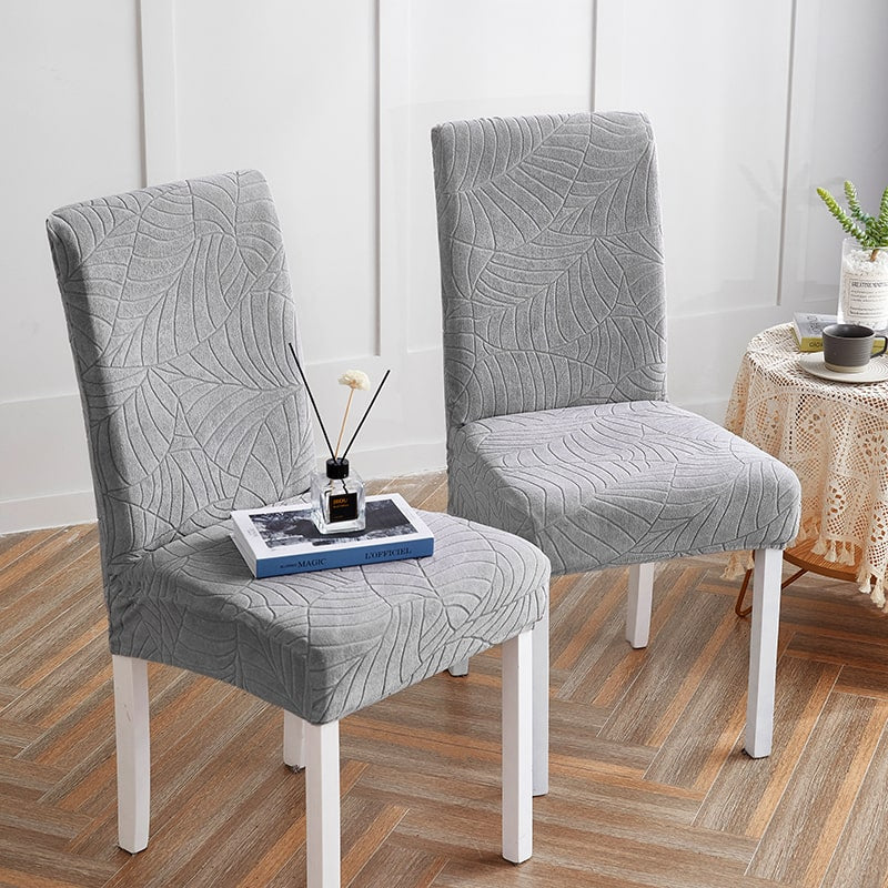 Vízálló Székhuzat Leaf Világosszürke