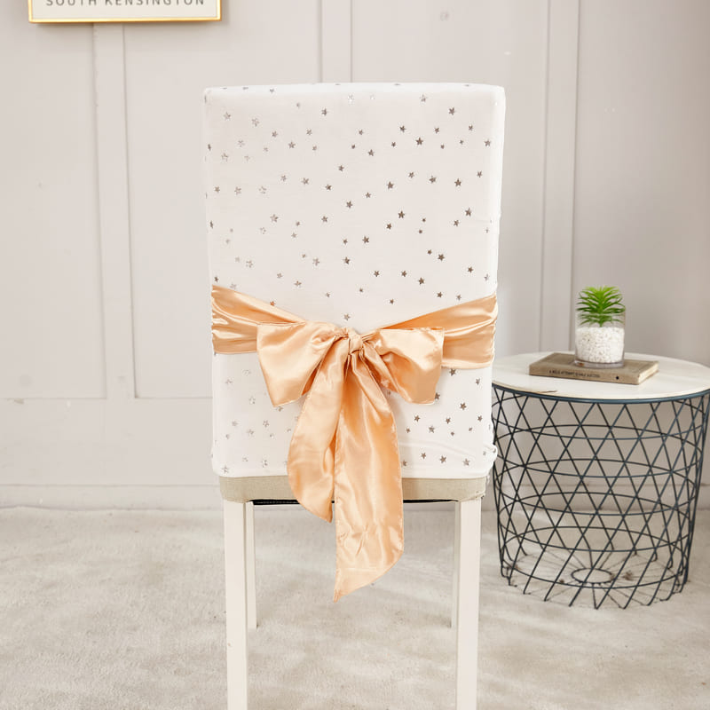 Fehér Bársony Karácsonyi Székhuzat