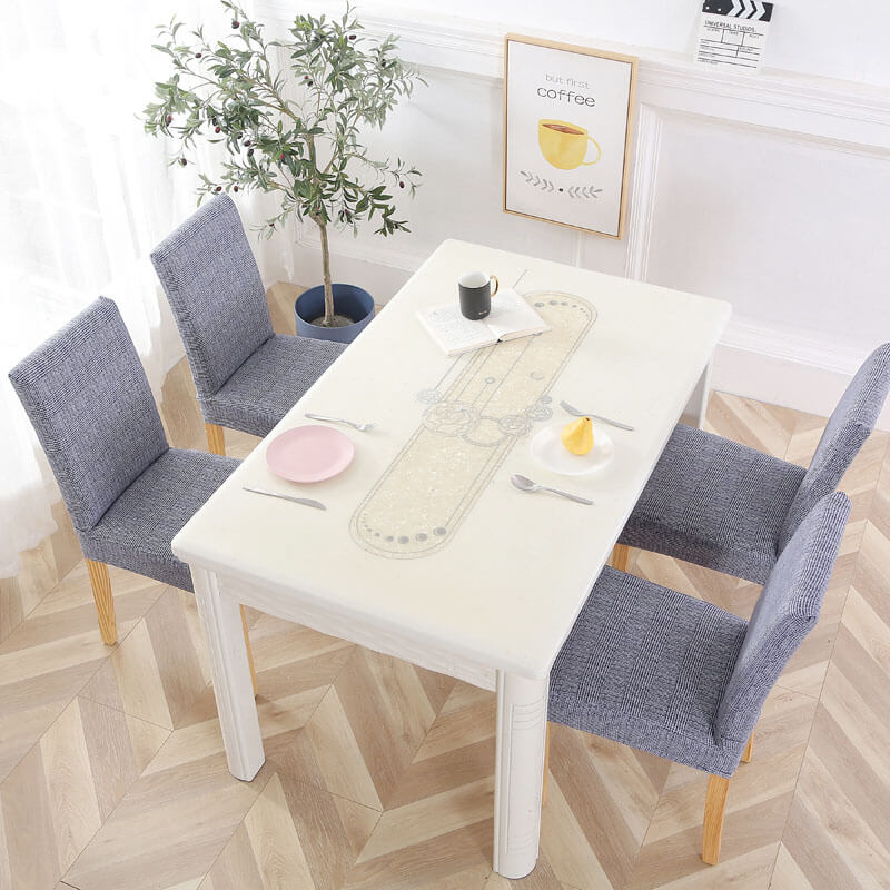 Kékszürke Szövetből Készült Székhuzat