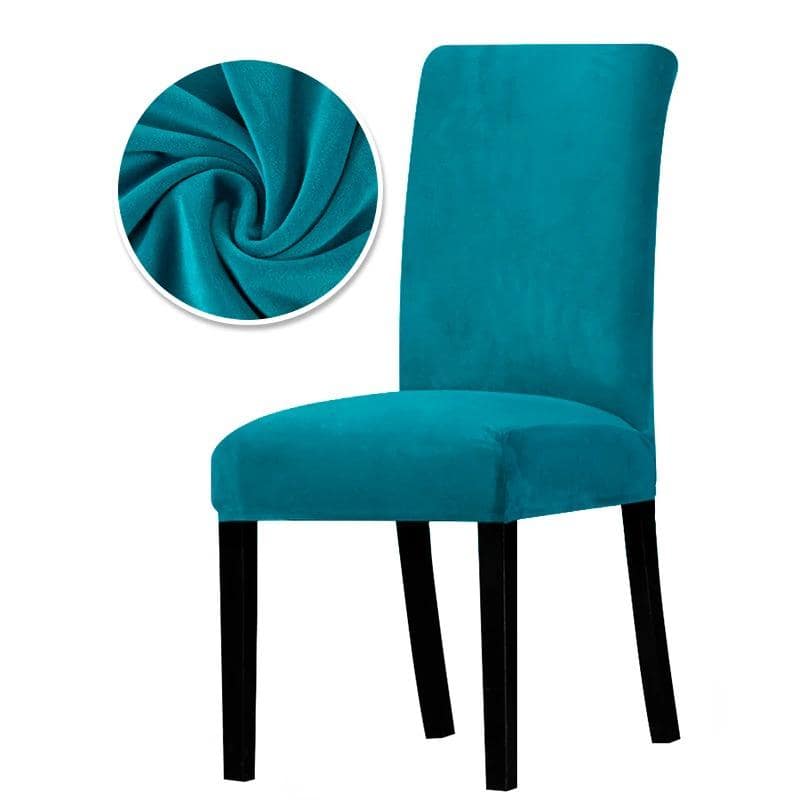 Türkizkék Bársonyos Székhuzat