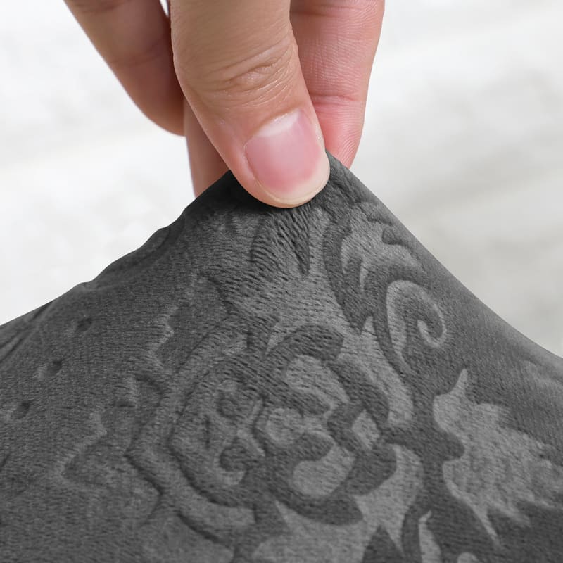 Lys Velvet Székhuzat Szénszürke