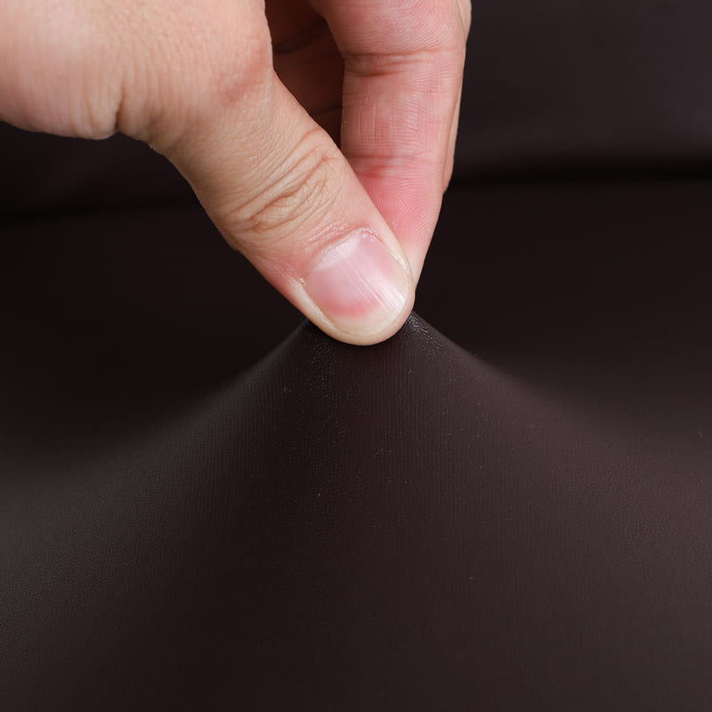 Kávés Bőr Irodai Szék Huzat